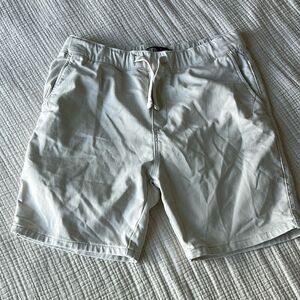 Zara Cream Denimwear Shorts